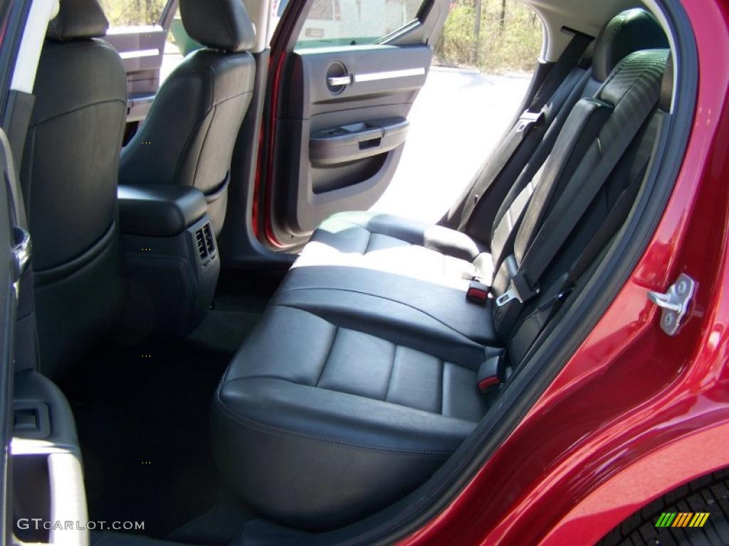 2008 Charger DUB Edition - Inferno Red Crystal Pearl / Dark Slate Gray photo #15