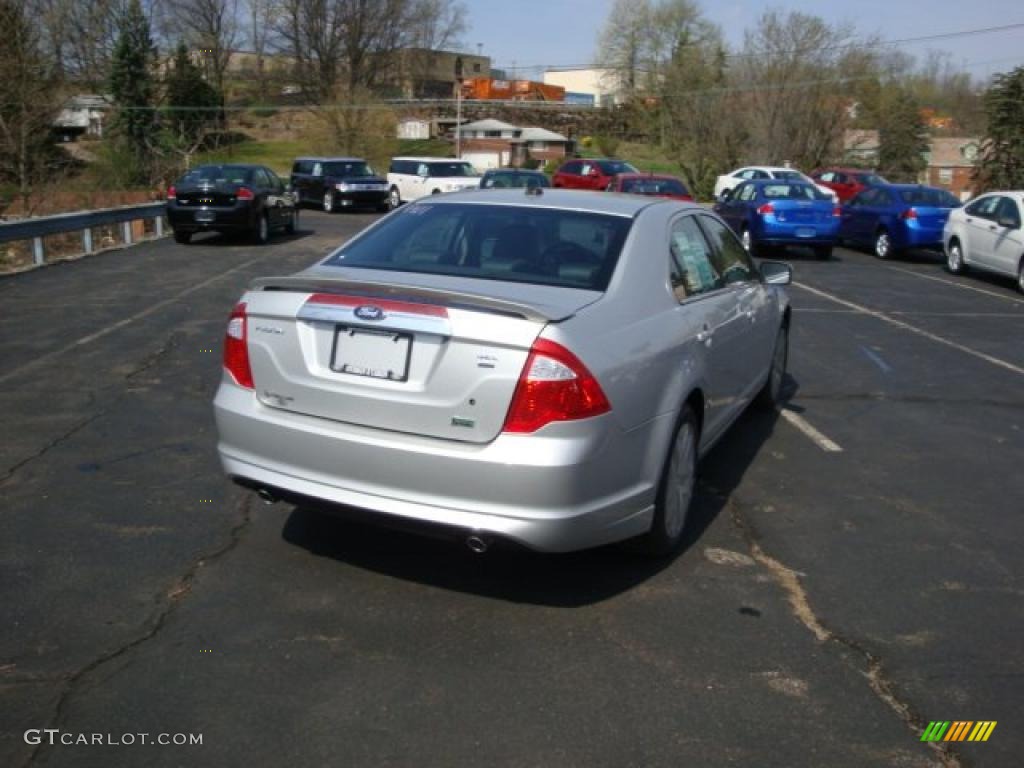 2010 Fusion SEL V6 AWD - Brilliant Silver Metallic / Charcoal Black photo #3