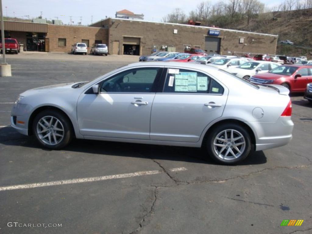 2010 Fusion SEL V6 AWD - Brilliant Silver Metallic / Charcoal Black photo #6