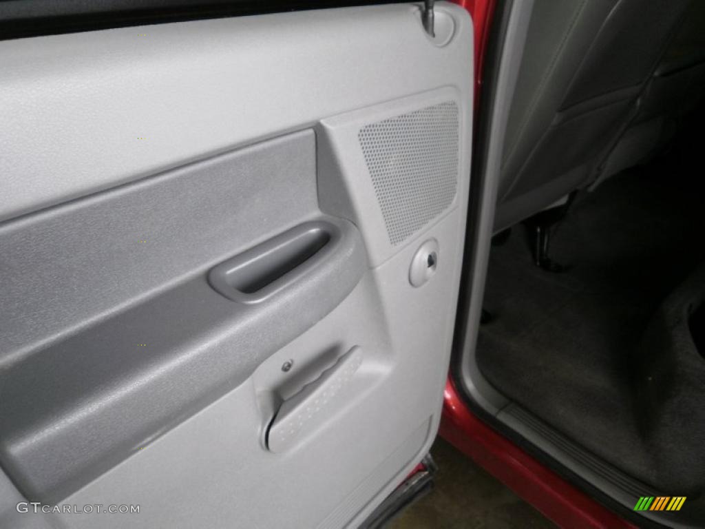 2006 Ram 1500 Big Horn Edition Quad Cab 4x4 - Inferno Red Crystal Pearl / Medium Slate Gray photo #15
