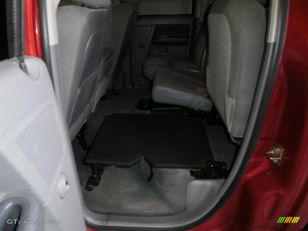 2006 Ram 1500 Big Horn Edition Quad Cab 4x4 - Inferno Red Crystal Pearl / Medium Slate Gray photo #17
