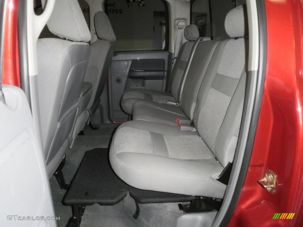2006 Ram 1500 Big Horn Edition Quad Cab 4x4 - Inferno Red Crystal Pearl / Medium Slate Gray photo #18