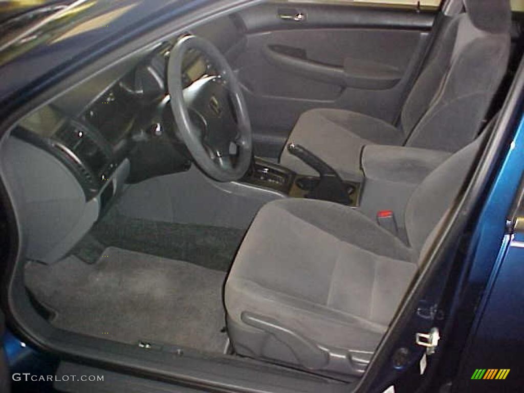 2003 Accord LX Sedan - Eternal Blue Pearl / Black photo #14