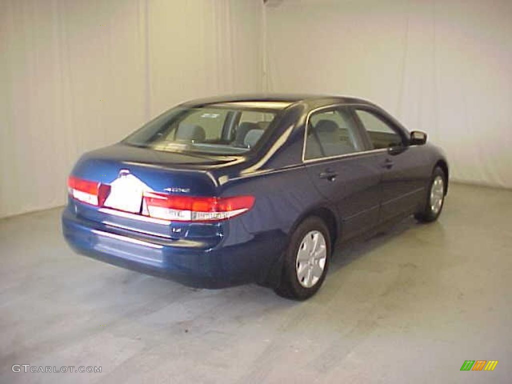 2003 Accord LX Sedan - Eternal Blue Pearl / Black photo #17