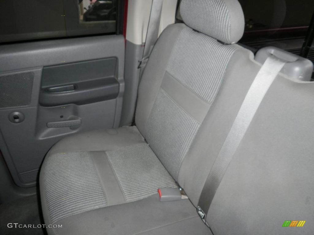 2006 Ram 1500 Big Horn Edition Quad Cab 4x4 - Inferno Red Crystal Pearl / Medium Slate Gray photo #26