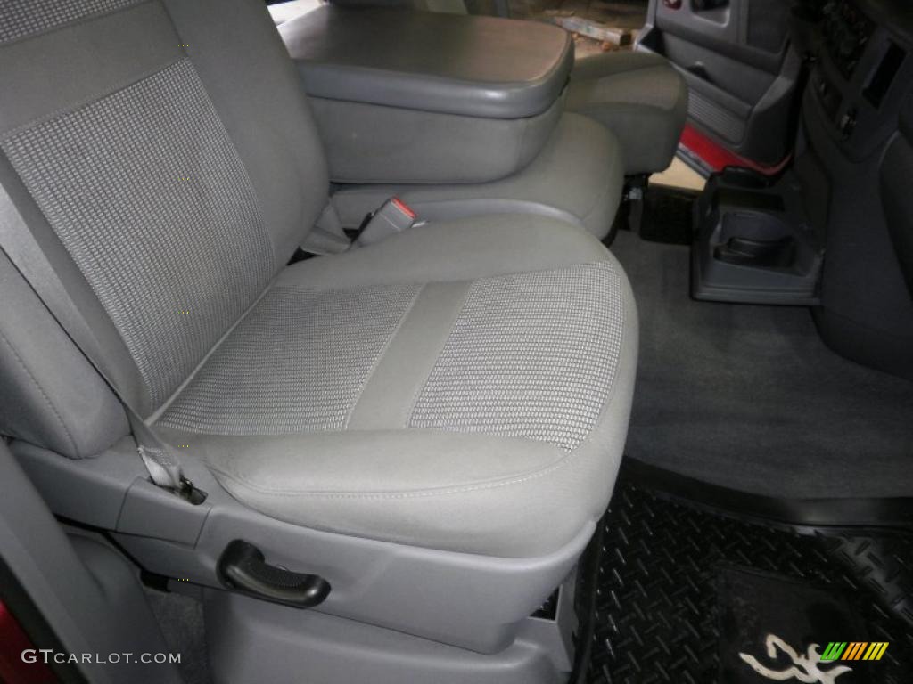 2006 Ram 1500 Big Horn Edition Quad Cab 4x4 - Inferno Red Crystal Pearl / Medium Slate Gray photo #28