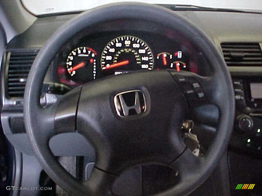 2003 Accord LX Sedan - Eternal Blue Pearl / Black photo #24