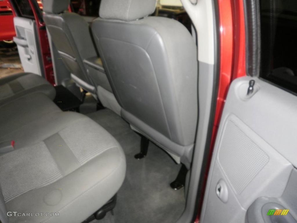 2006 Ram 1500 Big Horn Edition Quad Cab 4x4 - Inferno Red Crystal Pearl / Medium Slate Gray photo #32