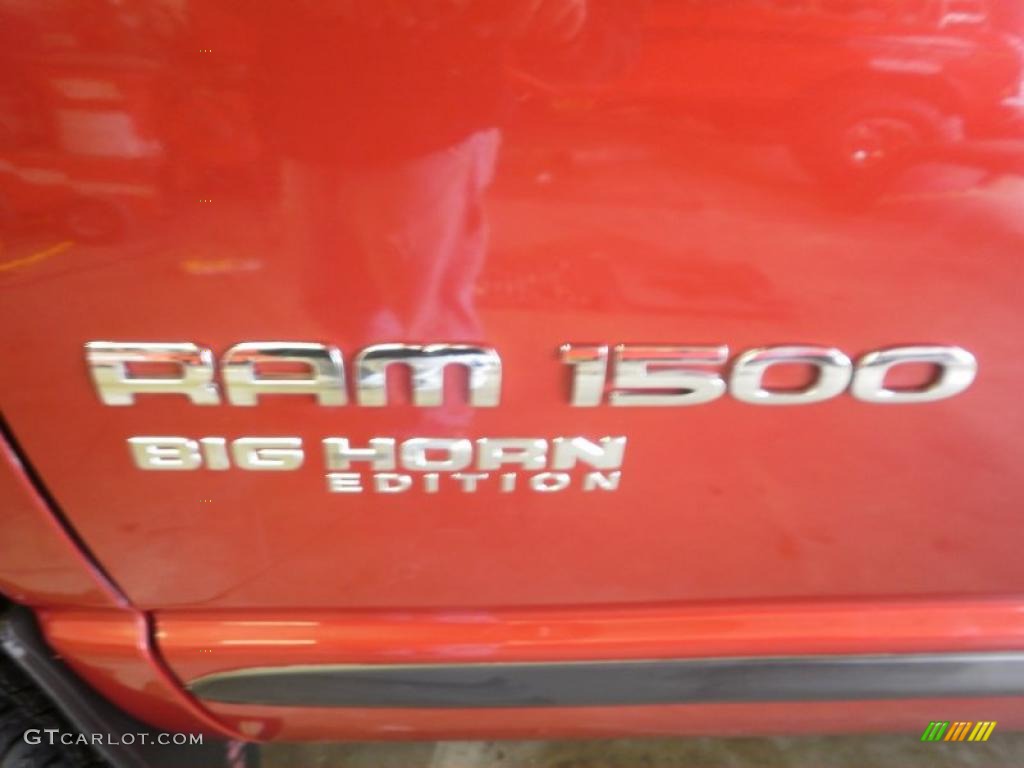 2006 Ram 1500 Big Horn Edition Quad Cab 4x4 - Inferno Red Crystal Pearl / Medium Slate Gray photo #39