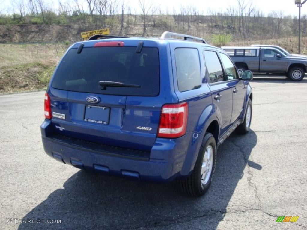 2008 Escape XLT 4WD - Vista Blue Metallic / Stone photo #3