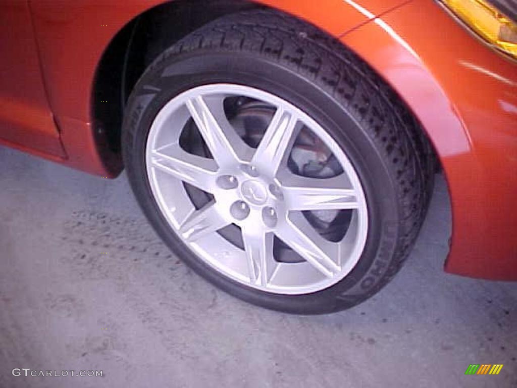 2006 Eclipse GT Coupe - Sunset Orange Pearlescent / Terra Cotta photo #5