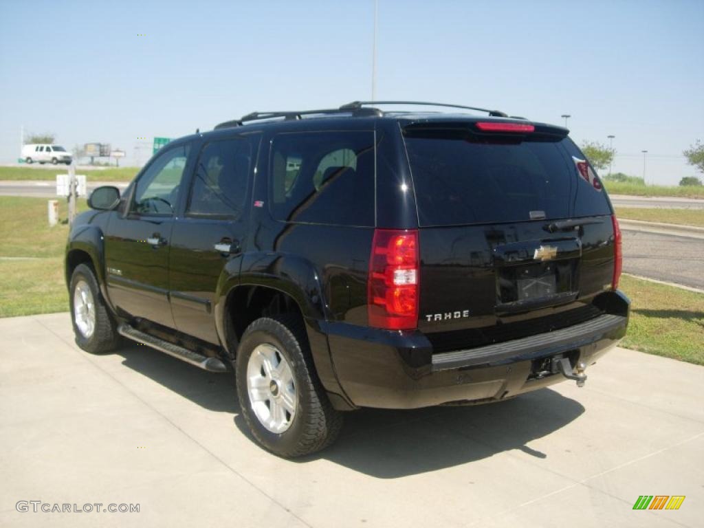2007 Tahoe Z71 4x4 - Black / Dark Titanium/Light Titanium photo #2