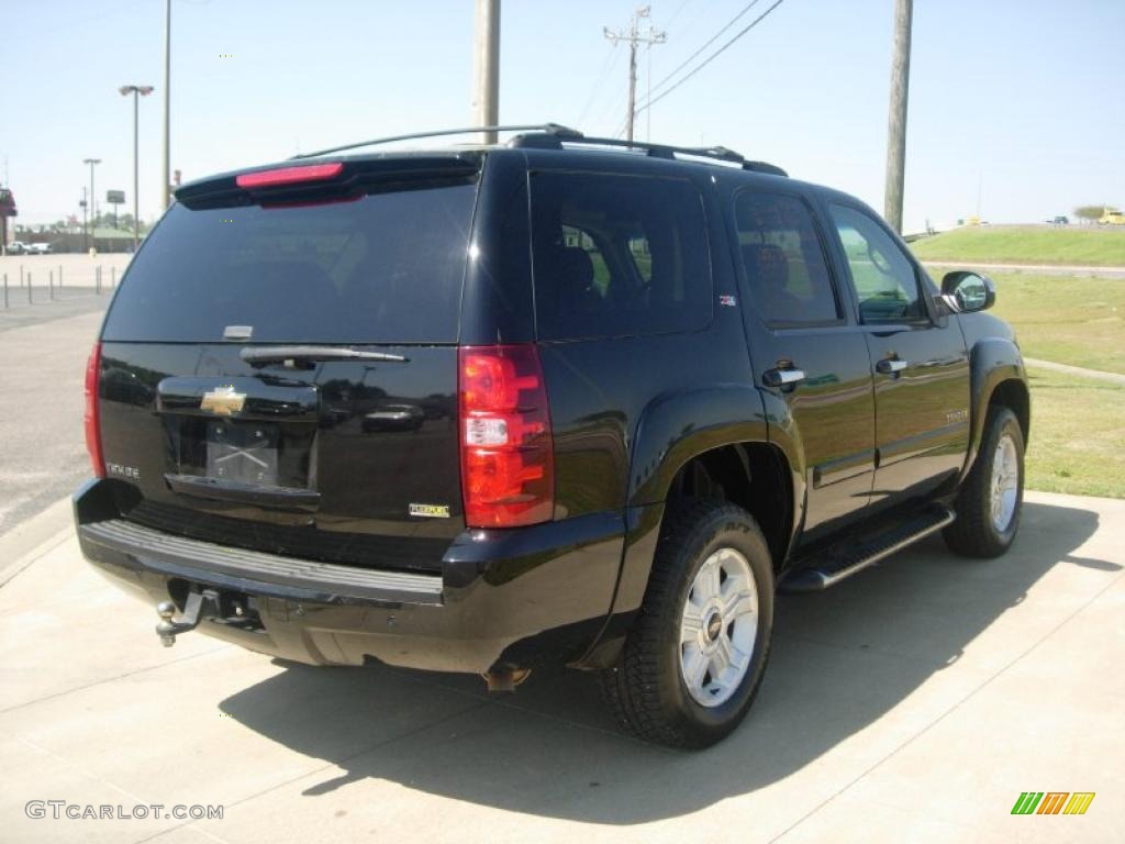 2007 Tahoe Z71 4x4 - Black / Dark Titanium/Light Titanium photo #3