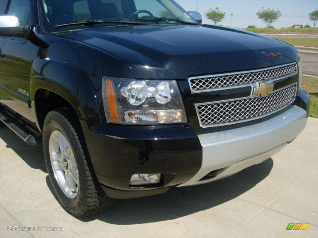 2007 Tahoe Z71 4x4 - Black / Dark Titanium/Light Titanium photo #6