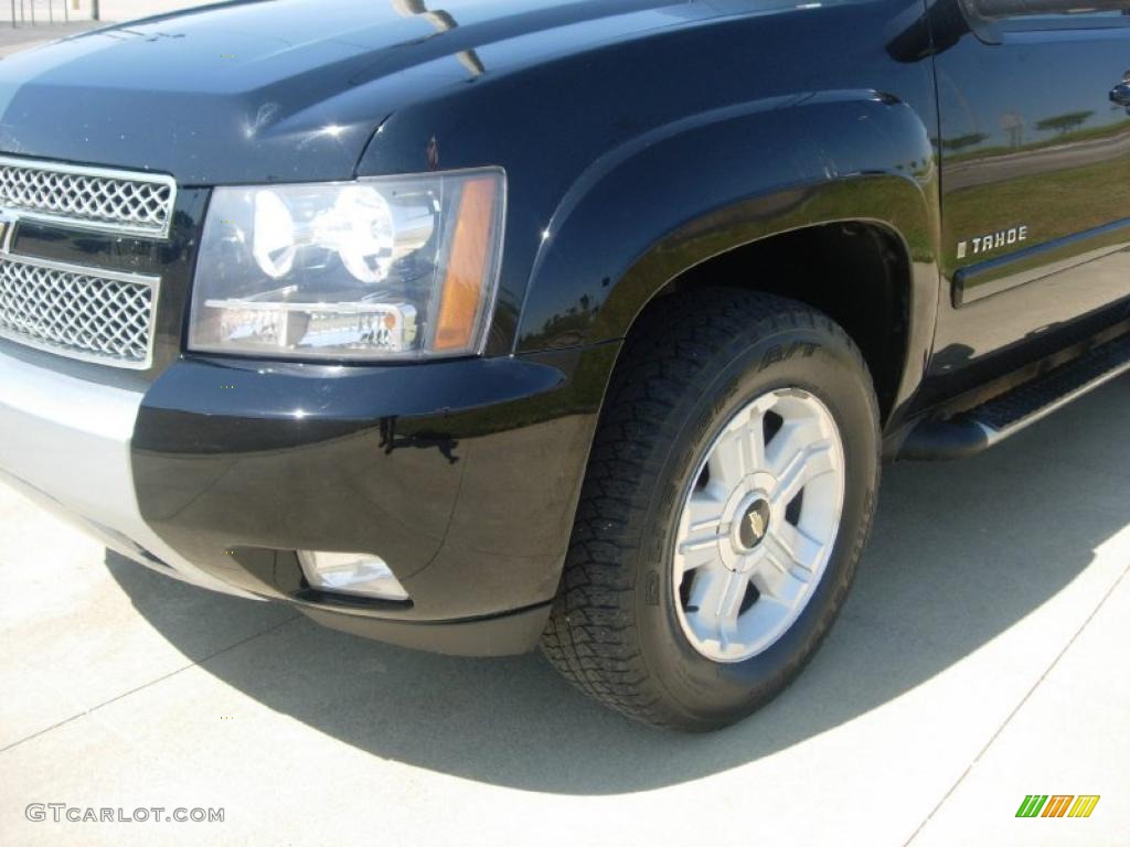 2007 Tahoe Z71 4x4 - Black / Dark Titanium/Light Titanium photo #7