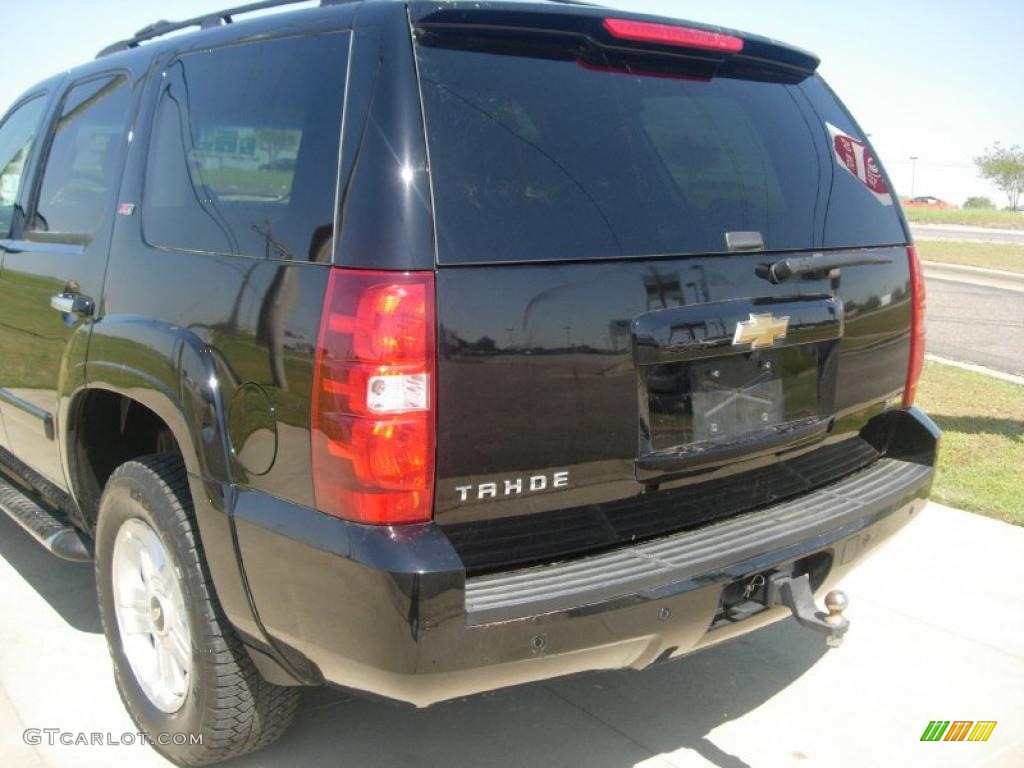 2007 Tahoe Z71 4x4 - Black / Dark Titanium/Light Titanium photo #8