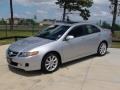 2007 Alabaster Silver Metallic Acura TSX Sedan  photo #14