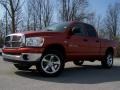 2007 Sunburst Orange Pearl Dodge Ram 1500 Big Horn Edition Quad Cab 4x4  photo #5