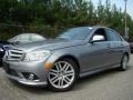 2009 Palladium Silver Metallic Mercedes-Benz C 300 4Matic Sport  photo #1