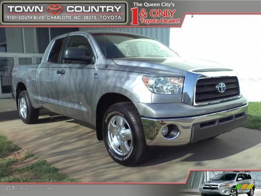 2007 Tundra SR5 Double Cab - Silver Sky Metallic / Graphite Gray photo #1