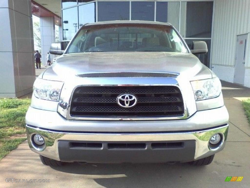 2007 Tundra SR5 Double Cab - Silver Sky Metallic / Graphite Gray photo #2