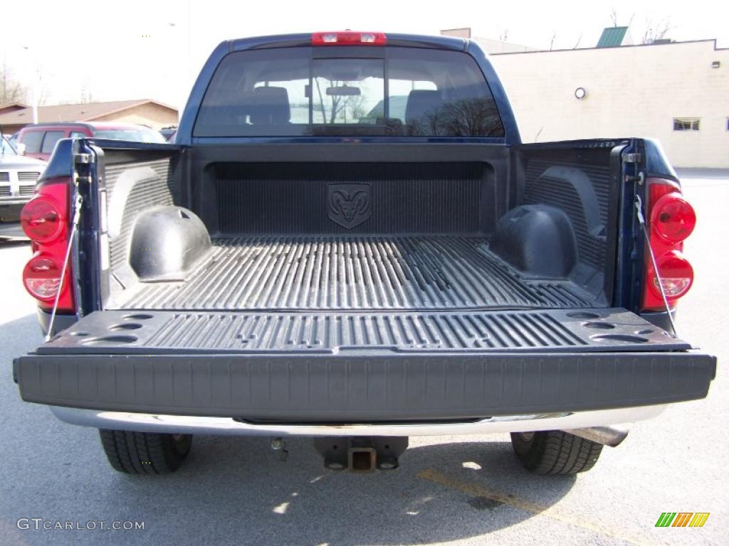 2007 Ram 1500 Big Horn Edition Quad Cab 4x4 - Patriot Blue Pearl / Medium Slate Gray photo #7