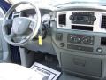2007 Patriot Blue Pearl Dodge Ram 1500 Big Horn Edition Quad Cab 4x4  photo #15