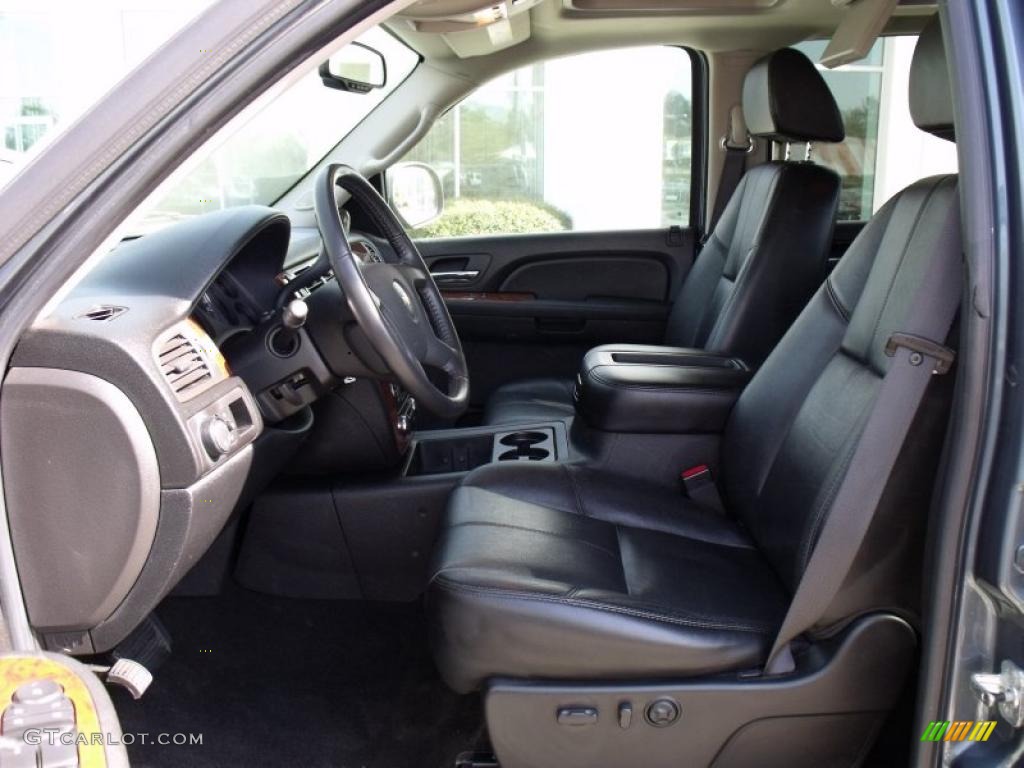 2007 Silverado 1500 LTZ Crew Cab - Blue Granite Metallic / Ebony Black photo #11