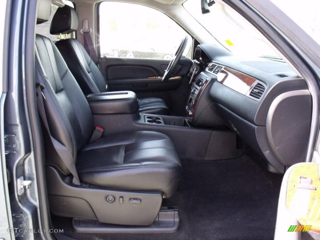 2007 Silverado 1500 LTZ Crew Cab - Blue Granite Metallic / Ebony Black photo #20