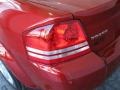 2010 Inferno Red Crystal Pearl Dodge Avenger SXT  photo #8