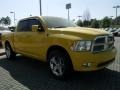 2009 Detonator Yellow Dodge Ram 1500 Sport Crew Cab  photo #7