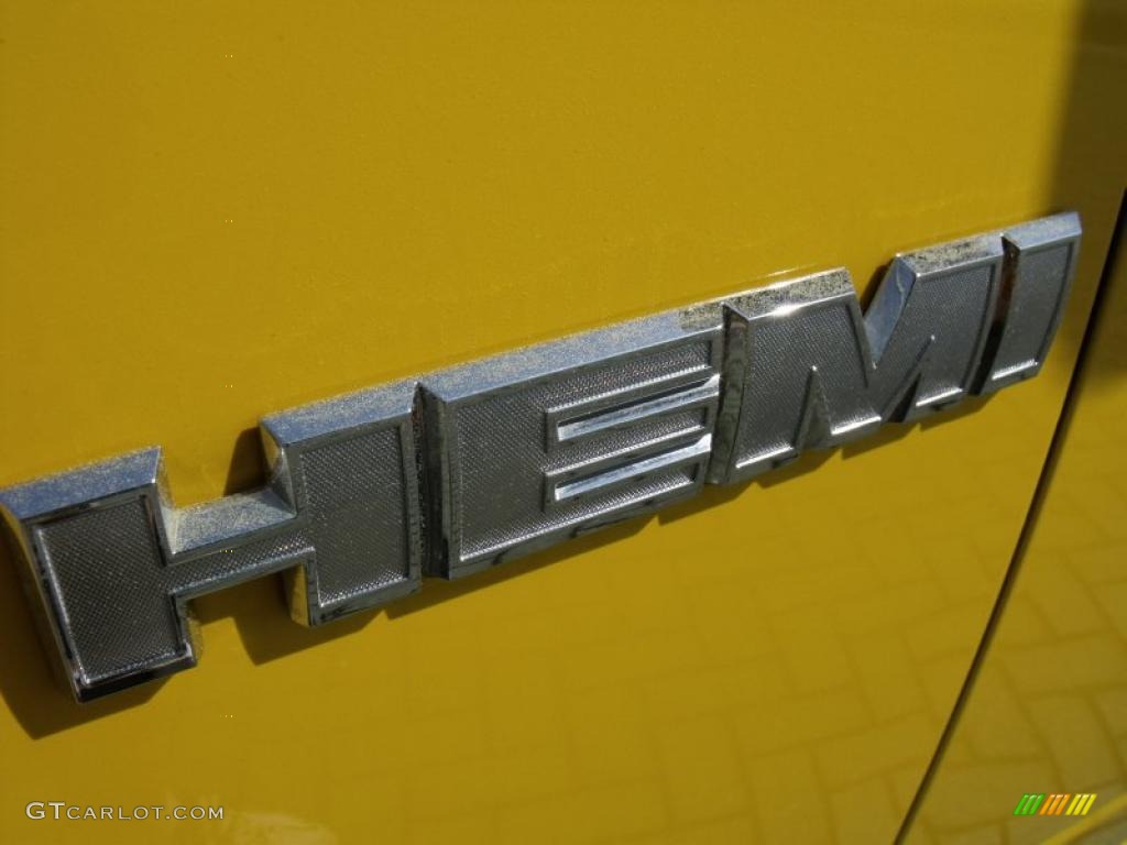 2009 Ram 1500 Sport Crew Cab - Detonator Yellow / Dark Slate/Medium Graystone photo #10