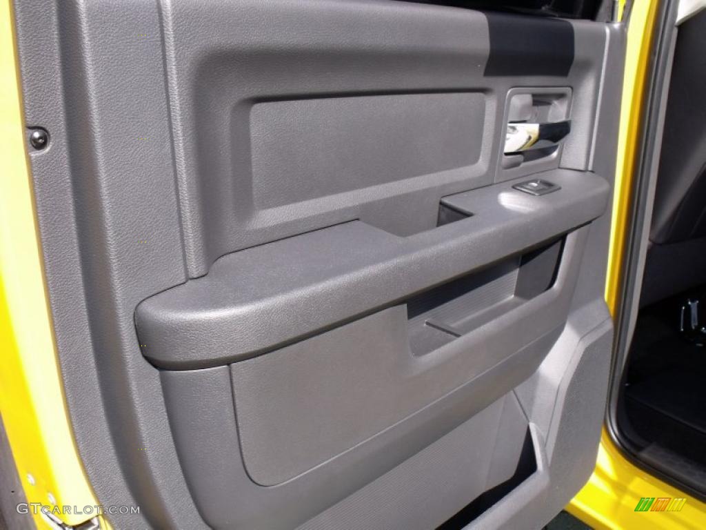 2009 Ram 1500 Sport Crew Cab - Detonator Yellow / Dark Slate/Medium Graystone photo #15