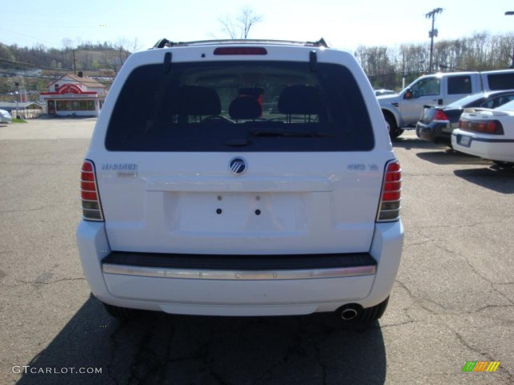 2006 Mariner Premier 4WD - Oxford White / Pebble/Light Parchment photo #3