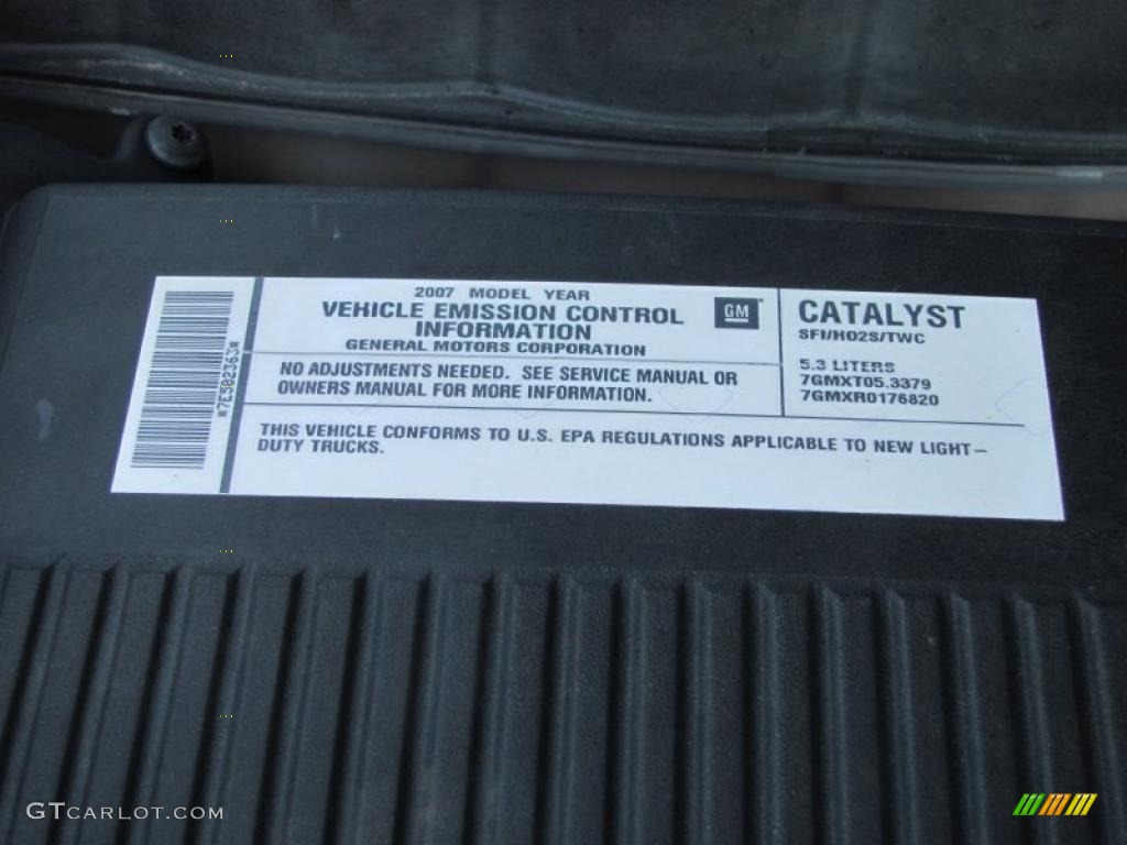 2007 Silverado 1500 LT Extended Cab 4x4 - Blue Granite Metallic / Light Titanium/Ebony Black photo #33