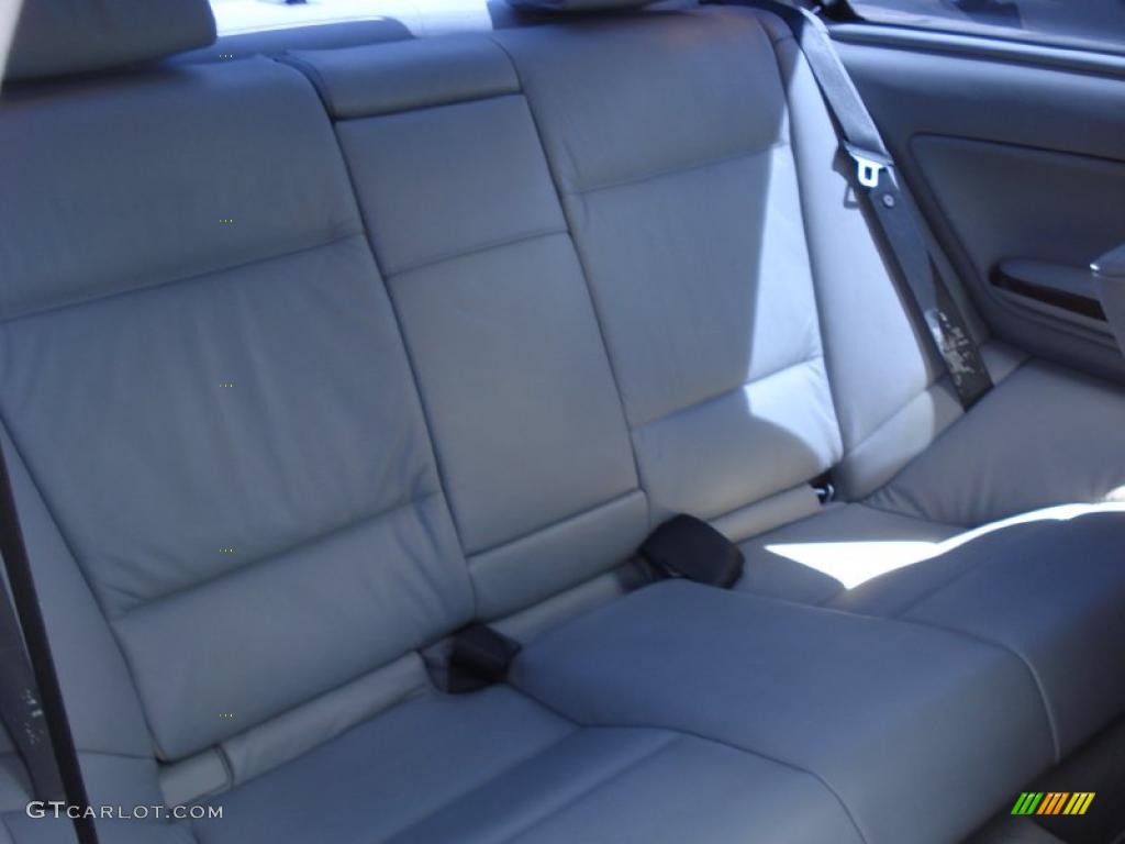 2001 3 Series 330i Coupe - Titanium Silver Metallic / Grey photo #11