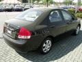 2009 Ebony Black Kia Spectra EX Sedan  photo #5