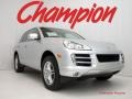 2010 Crystal Silver Metallic Porsche Cayenne Tiptronic  photo #1