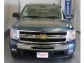 2010 Blue Granite Metallic Chevrolet Silverado 1500 LT Crew Cab 4x4  photo #2