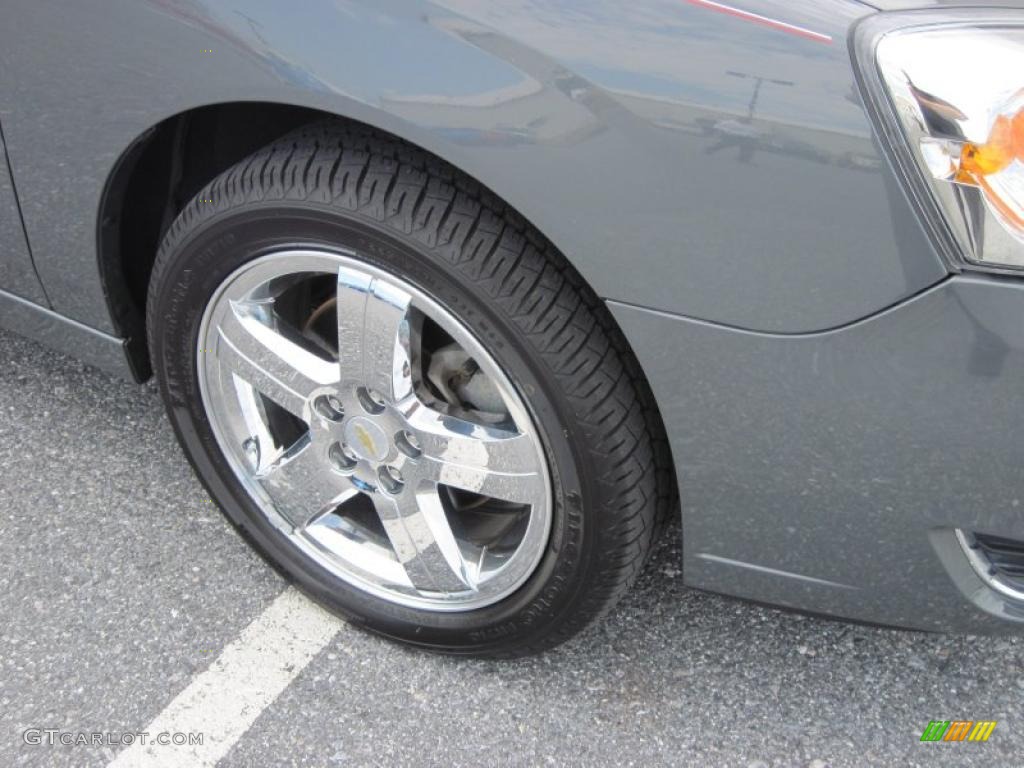 2007 Malibu LTZ Sedan - Dark Gray Metallic / Titanium Gray photo #4