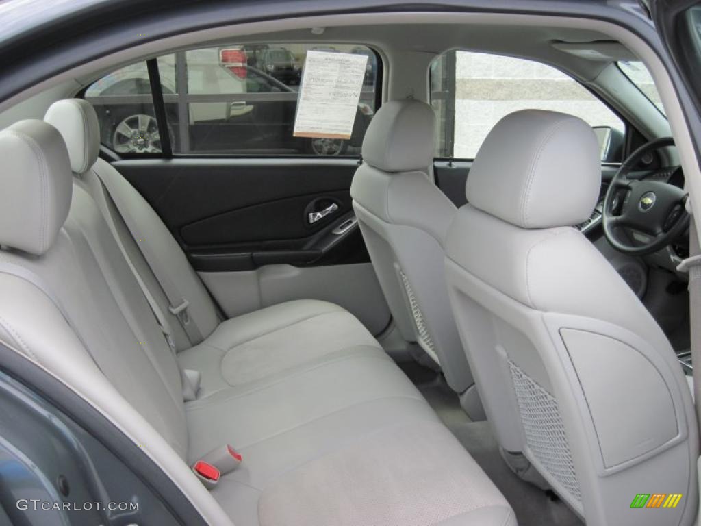 2007 Malibu LTZ Sedan - Dark Gray Metallic / Titanium Gray photo #6