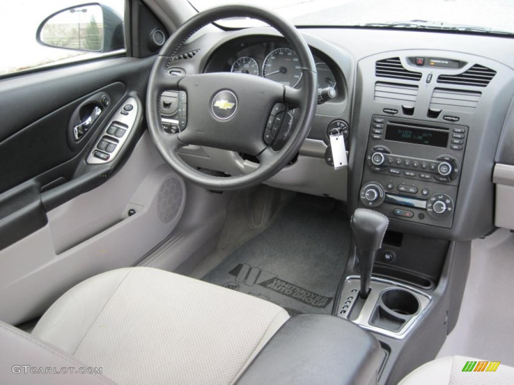 2007 Malibu LTZ Sedan - Dark Gray Metallic / Titanium Gray photo #7