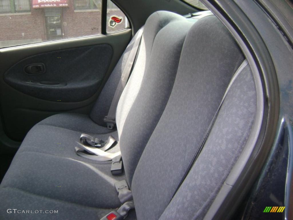 2000 Elantra GLS Sedan - Mystic Teal Mica / Gray photo #6