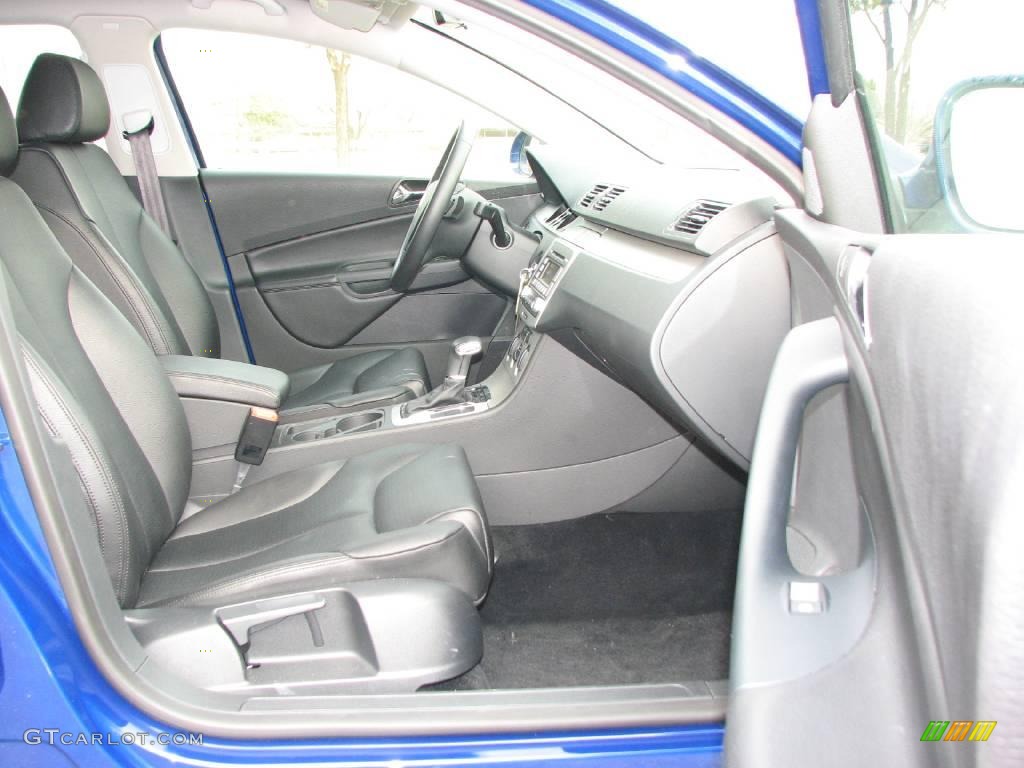 2008 Passat Komfort Sedan - Cobalt Blue Metallic / Black photo #10