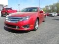 2010 Red Candy Metallic Ford Fusion Sport  photo #6