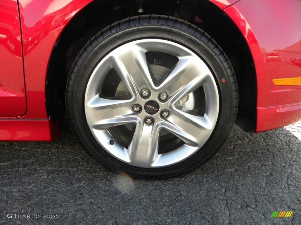 2010 Fusion Sport - Red Candy Metallic / Charcoal Black/Sport Red photo #12