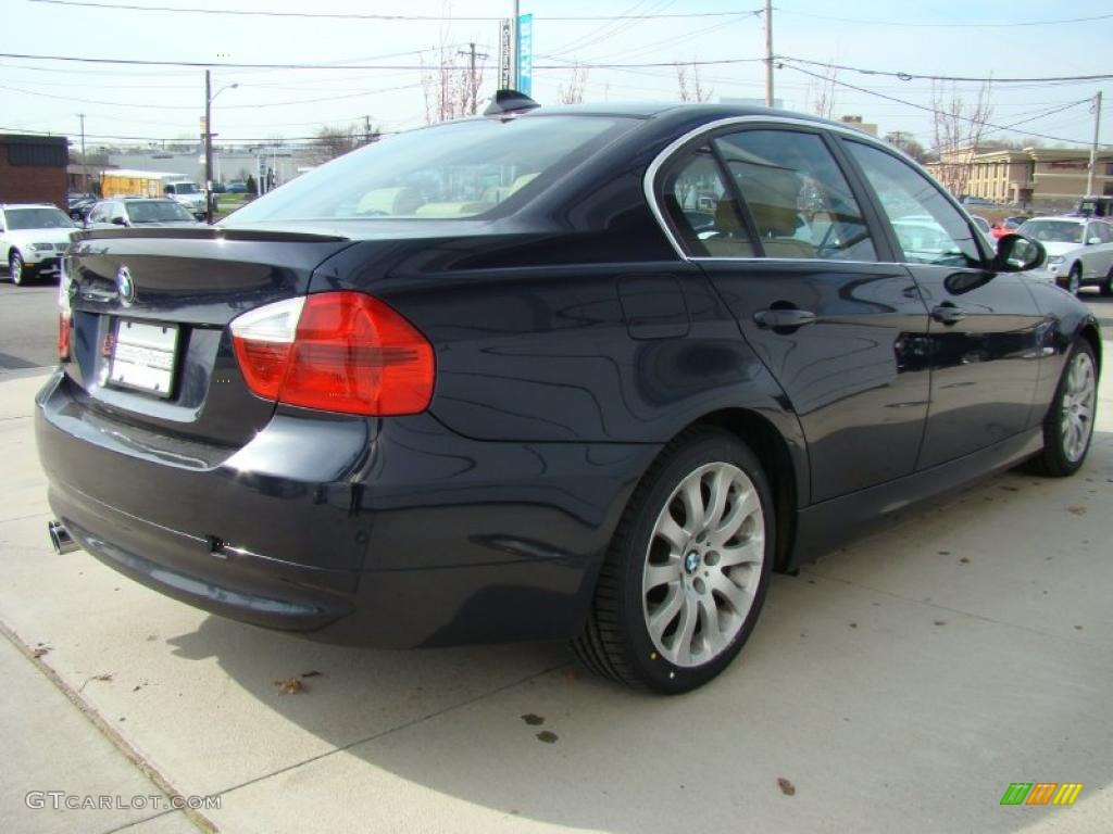 2006 3 Series 330xi Sedan - Monaco Blue Metallic / Beige photo #5