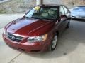 2007 Dark Cherry Red Hyundai Sonata GLS  photo #5