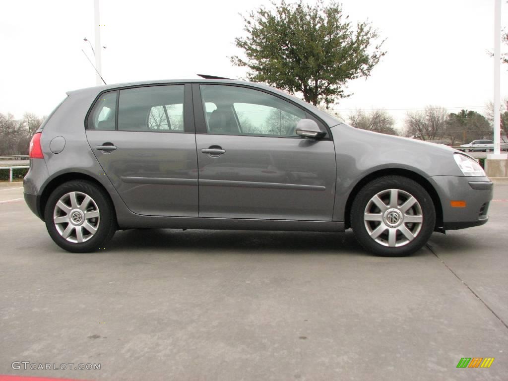 2008 Rabbit 4 Door - United Grey Metallic / Art Grey photo #6