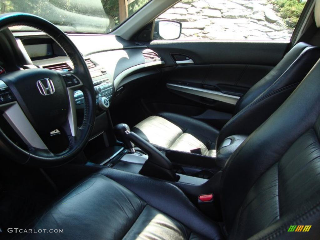 2009 Accord EX-L Sedan - Crystal Black Pearl / Black photo #10